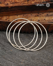 Everyday Silver Bangles (Size: 2.2, 2.4, 2.6, 2.8, 2.10)
