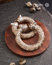 Tribal Silver Kada (Size 2.4, Openable)