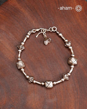 A.M P.M Charms Silver Bracelet