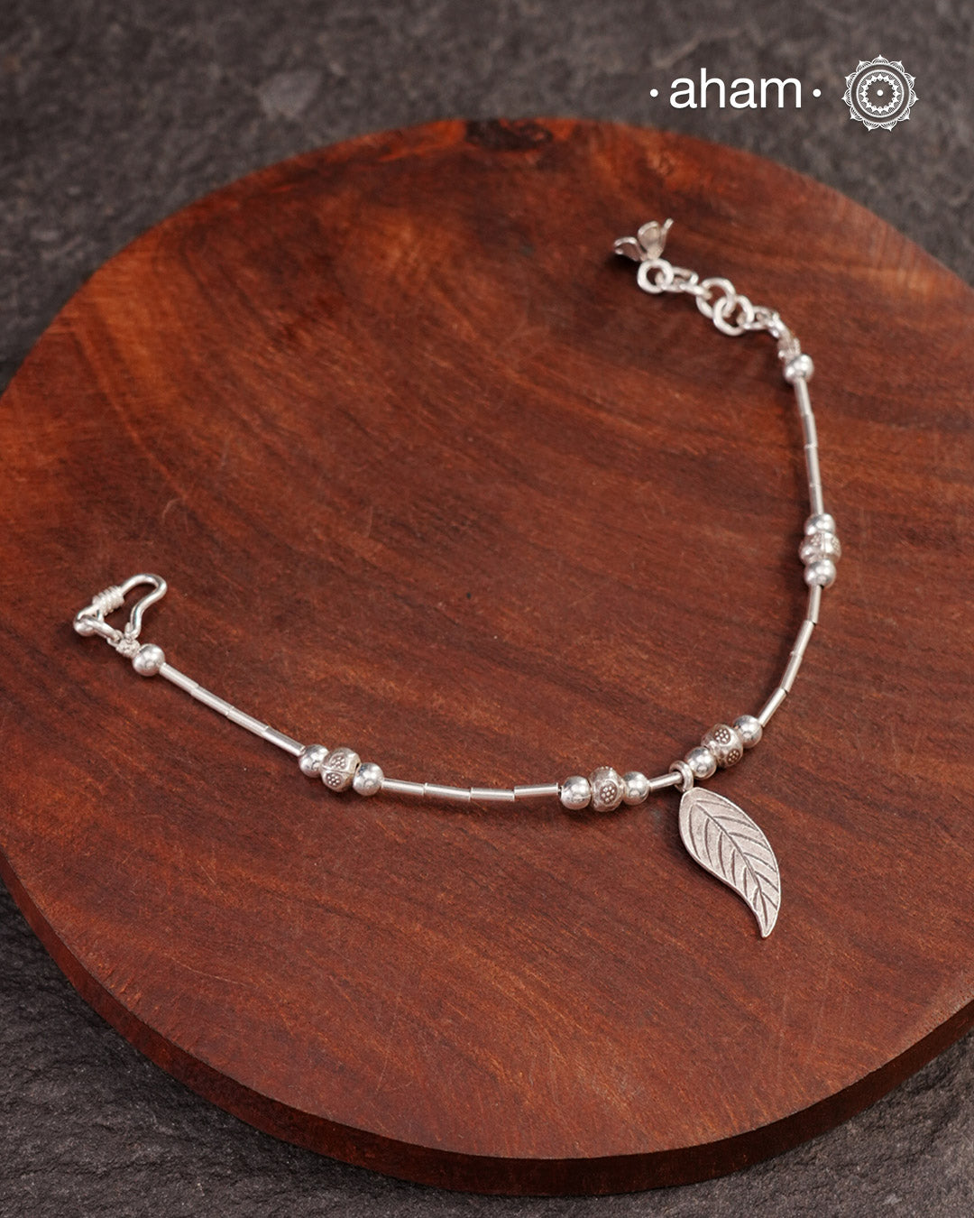 Up your wrist game with the A.M P.M Silver bracelet!
beautiful distinct charms all crafted in 92.5 silver come together to make this piece .

Whether worn at day or night, this bracelet is Perfect for adding a playful touch to any outfit.

The price is for one piece only.