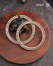 Vintage Silver Bangles (Size: 2.6)