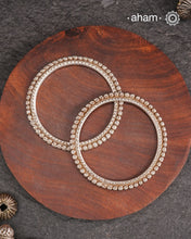 Vintage Silver Bangles (Size: 2.6)