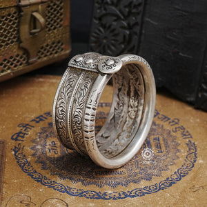 Vintage Silver Kambi Kadle Kada