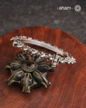 Vintage Tribal Silver Kada (Size: 2.2, Openable)