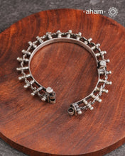 Vintage Tribal Silver Kada (Size: 2.2, Openable)