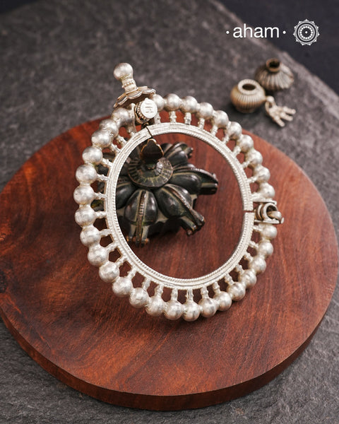 Vintage Silver Kada (Size 2.4, Openable)