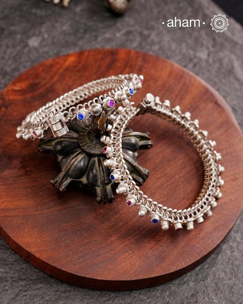 Vintage Silver Kadas (Size: 2.1. Openable)
