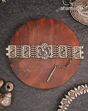 Tribal Silver Bracelet (Size: 2.4)