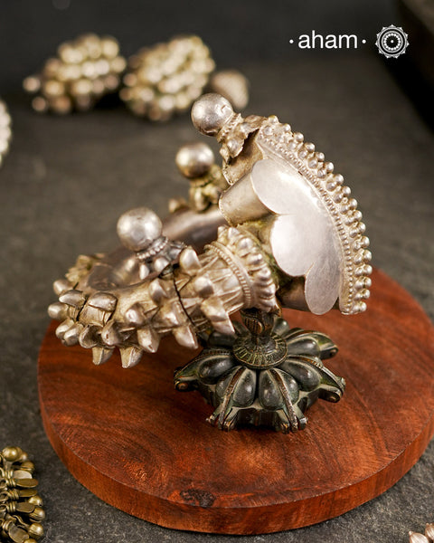 Vintage Tribal Silver Kada