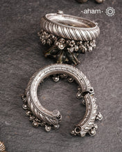 Tribal Silver Kada (Size: 2.4 Openable)