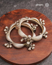 Tribal Silver Kada (Size: 2.1, Openable)