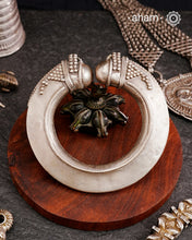 Tribal Vintage Silver Leg Kada