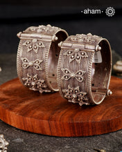 Tribal Silver Kada (Size 2.4, Openable)