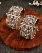 Tribal Silver Kada (Size 2.4, Openable)