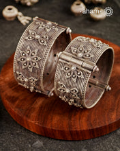 Tribal Silver Kada (Size 2.4, Openable)