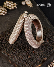 Tribal Silver Kada (Size 2.4, Openable)