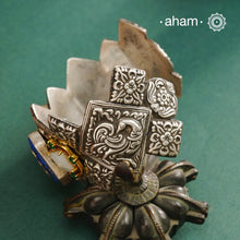 Noori Two Tone Silver Cuff (Open Cuff)