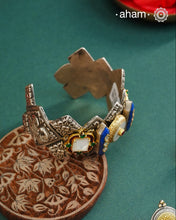 Noori Two Tone Silver Cuff (Open Cuff)