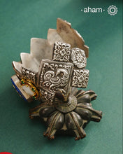 Noori Two Tone Silver Cuff (Open Cuff)