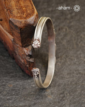 Himalayan Coral Silver Hand Cuff.