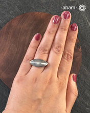 Handcrafted silver ring in 92.5 silver