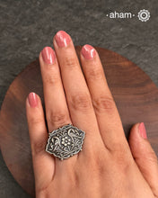 Mewad Peacock Silver Ring