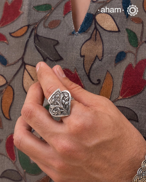 Mewad Silver Ring