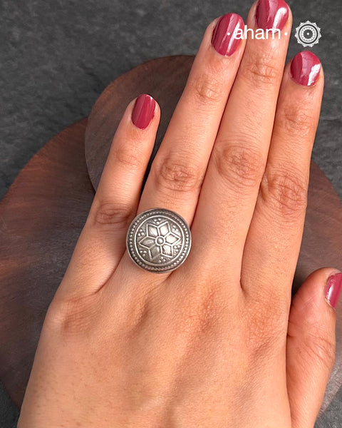 Mewad Silver Ring