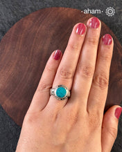There is something so alluring about vintage tribal jewellery. They carry stories of the place and people they below to. This beautiful vintage Tribal silver ring from Rajasthan will be a great addition to your collection.&nbsp;Pair it up with some neutral colours to pop it out or blend it in with more colours, your choice.&nbsp;It may have slight irregularities because it is a one-of-a-kind vintage piece.