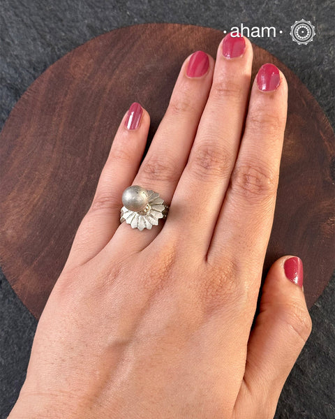 There is something so alluring about vintage tribal jewellery. They carry stories of the place and people they belong to. This beautiful vintage Tribal silver ring from Rajasthan will be a great addition to your collection.