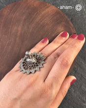 There is something so alluring about vintage tribal jewellery. They carry stories of the place and people they below to. This beautiful vintage Tribal silver ring will be a great addition to your collection.&nbsp;&nbsp;It may have slight irregularities because it is a one-of-a-kind vintage piece.