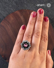 92.5 sterling silver adjustable ring