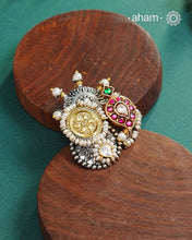 Noori Ambi Two Tone Silver Ring