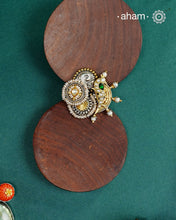 Noori Two Tone Parrot Silver Ring