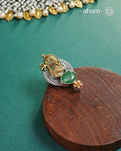 Noori Two Tone Peacock Silver Ring