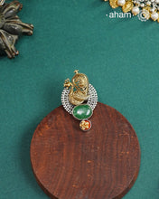 Noori Two Tone Peacock Silver Ring