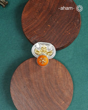 Noori Two Tone Silver Ring