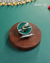 Noori Two Tone Peacock Silver Ring