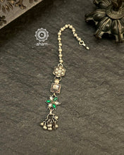 Beautiful Maang tikka made by putting togther some vintage pieces together.