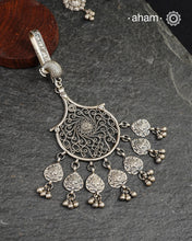 Handcrafted key chain in 92.5 sterling silver. Also known as Challah, Juda, Chatka and Guchha.