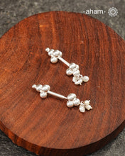 Silver Bugadi with Pearls