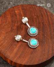 Turquoise Silver Bugadi