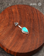 Turquoise Silver Bugadi