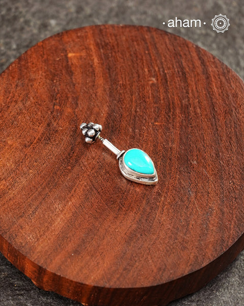 Turquoise Silver Bugadi