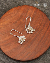 Jhumkie Fishhook Silver Bugadi