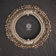 Statement Tribal Silver Anklet