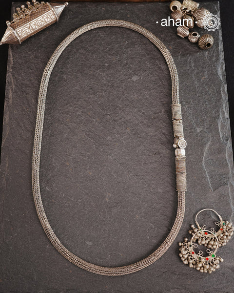 Vintage Silver Waist Belt (35 inches)