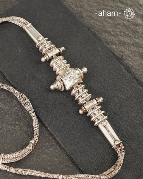 Vintage Silver Waist Belt (28 inches)