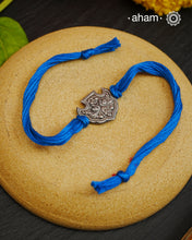 Silver Peacock Rakhi