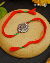 Silver Flower Rakhi